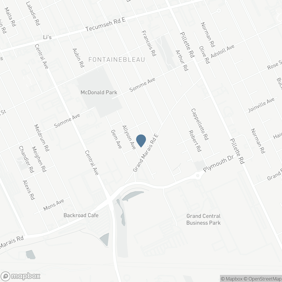2647 George, Windsor, Ontario N8W 4M8
